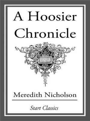 cover image of A Hoosier Chronicle